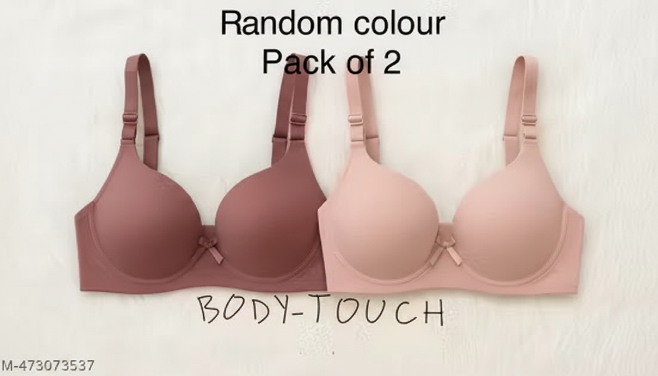 luxury lycra padded bras for women | pack of two luxury lycra padded bras for women | pack of two