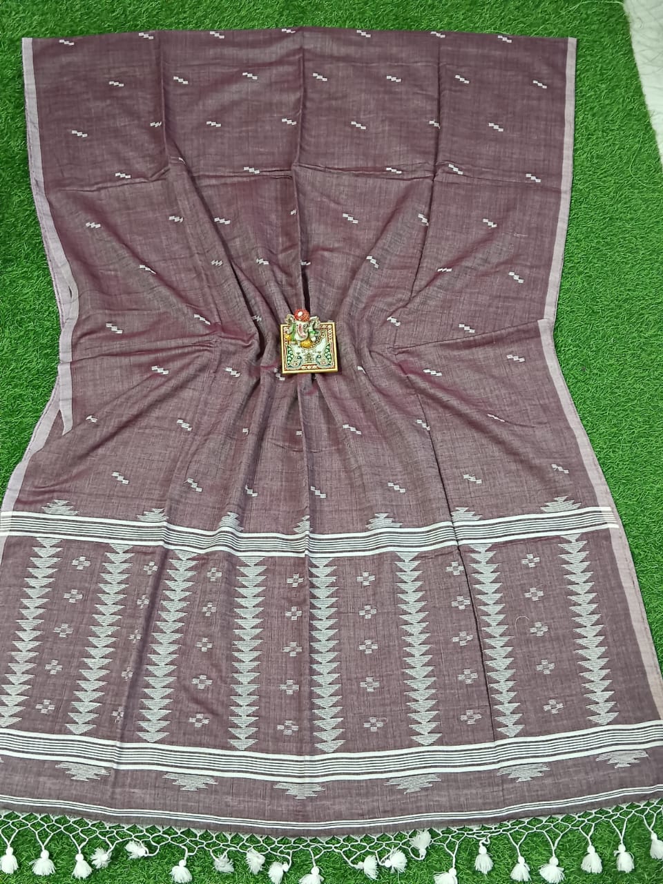 pure cotton jamdani saree with running blouse piece | premium handwoven quality pure cotton jamdani saree with running blouse piece | premium handwoven quality