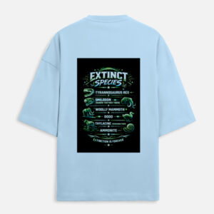 unisex terry oversized tee